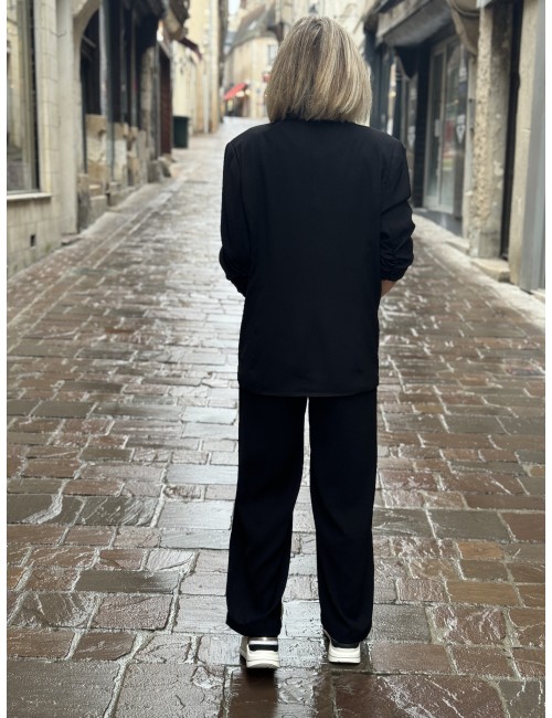 Veste blazer noir COCAMIA Cream