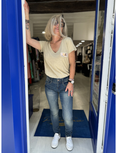 Jeans AMALIE Cream