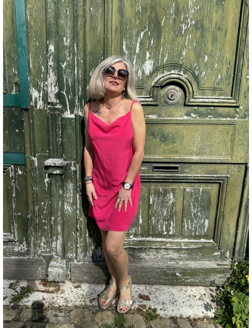 Robe courte ESTHER rose Karma Koma