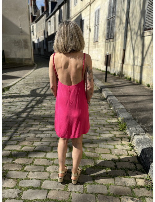 Robe courte ESTHER rose Karma Koma