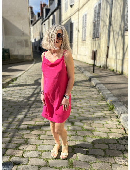 Robe courte ESTHER rose Karma Koma