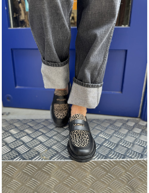 Mocassins imprimés léopard FAIRE