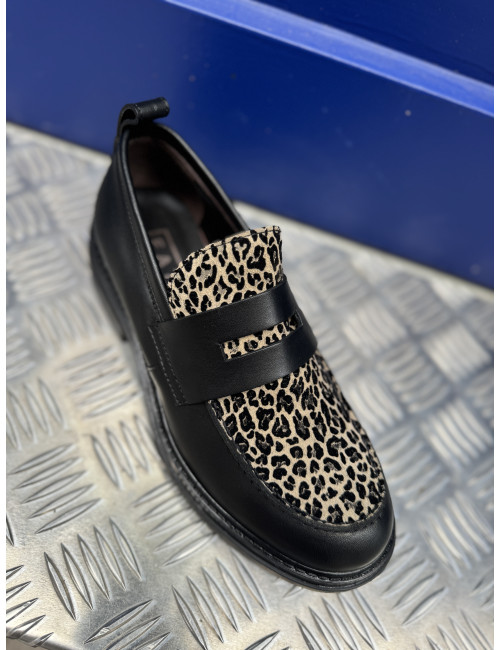 Mocassins imprimés léopard FAIRE