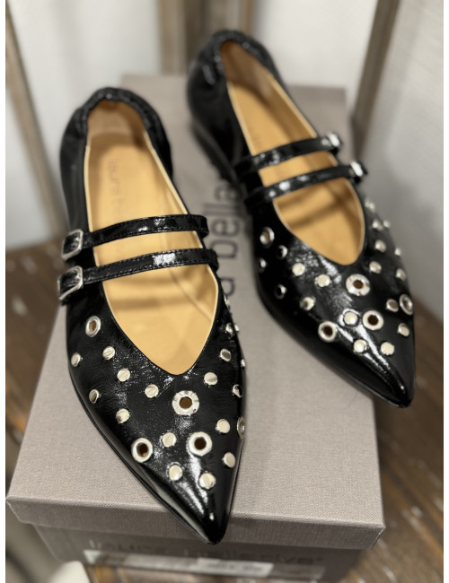 Ballerines noires pointues Laura Bellariva