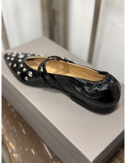 Ballerines noires pointues Laura Bellariva