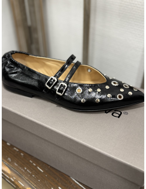 Ballerines noires pointues Laura Bellariva