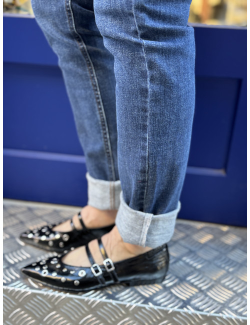 Ballerines noires pointues Laura Bellariva