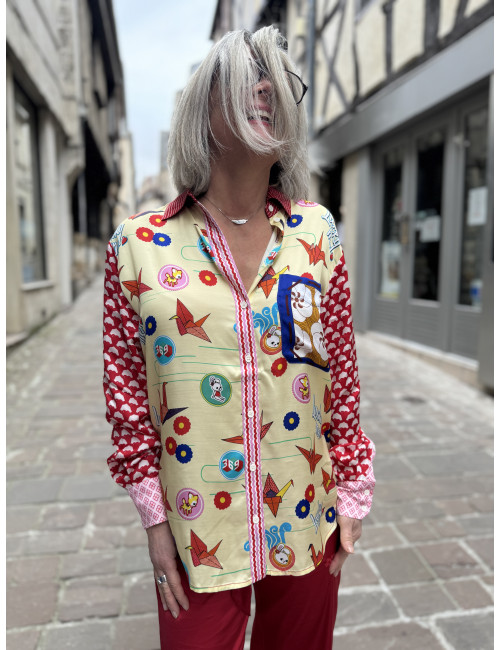 Chemise ISABEL ME369 Lucky me