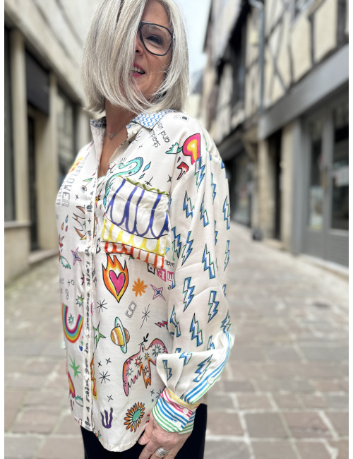 Chemise ISABEL ME369 enlightenment