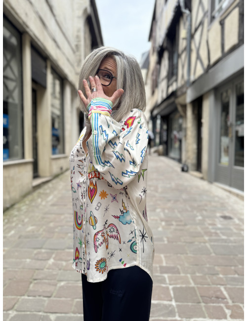 Chemise ISABEL ME369 enlightenment