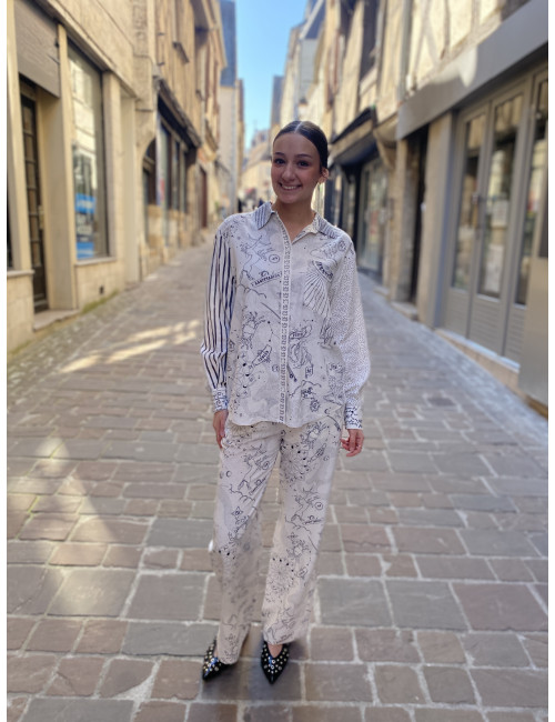 Chemise ISABEL lin zodiac ME369