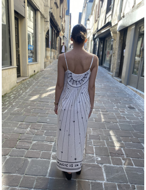 Robe lin OLIVIA zodiac ME369