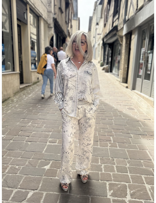 Chemise ISABEL lin zodiac ME369