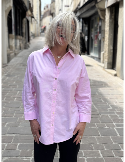 chemise CALLY Laure+Max rose