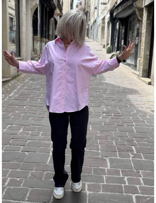 chemise CALLY Laure+Max rose