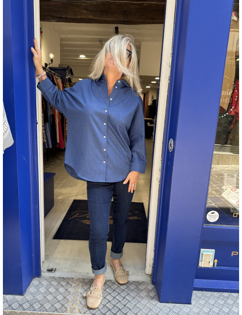 Chemise CALLY bleu jeans Laure+Max