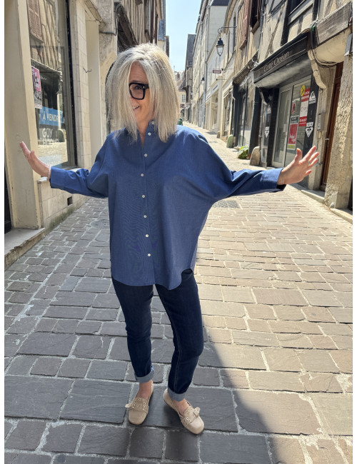 Chemise CALLY bleu jeans Laure+Max