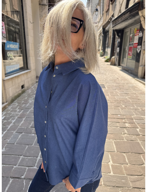 Chemise CALLY bleu jeans Laure+Max
