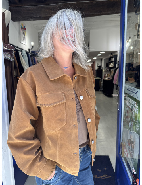 VESTE COURTE SAVE CREAM