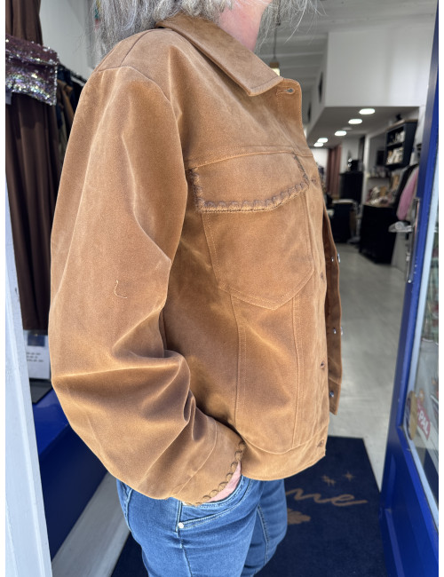 VESTE COURTE SAVE CREAM