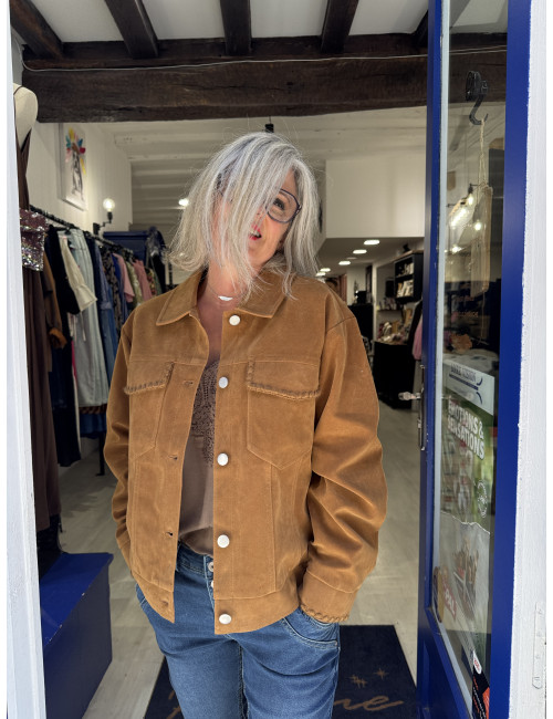 VESTE COURTE SAVE CREAM