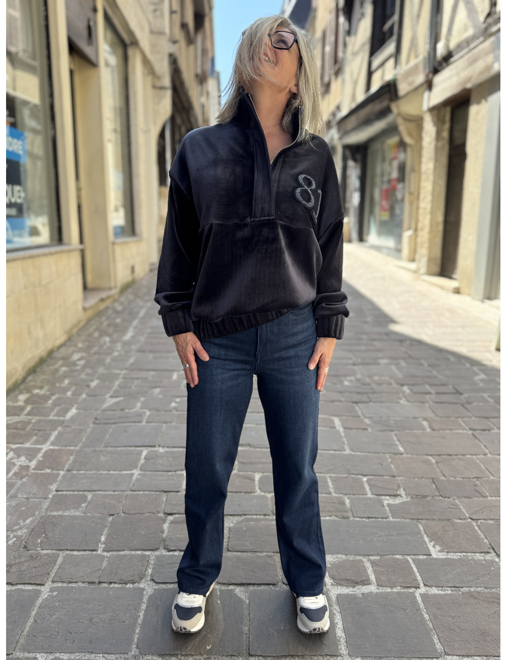 Jeans ROMY dénim stormy blue Labdip
