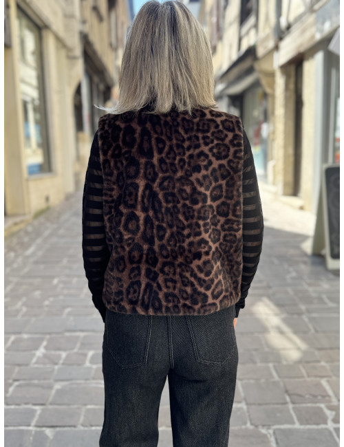 Gilet BACI mink léo Labdip