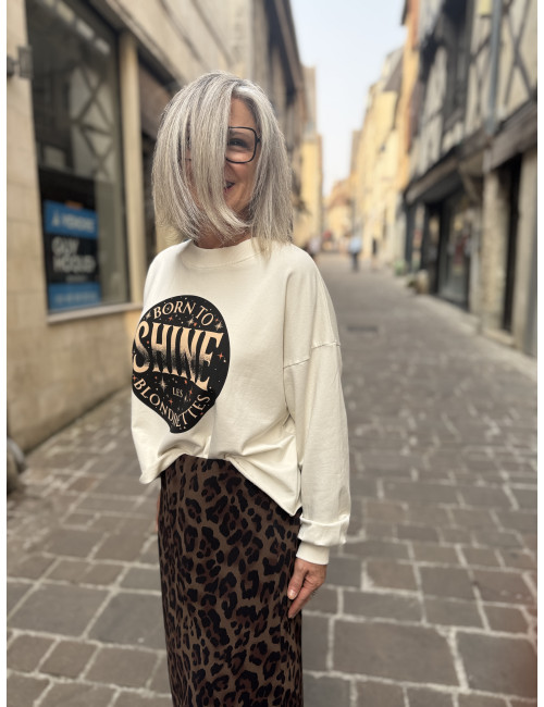 Sweat SHINE Hayden Les Blondinettes