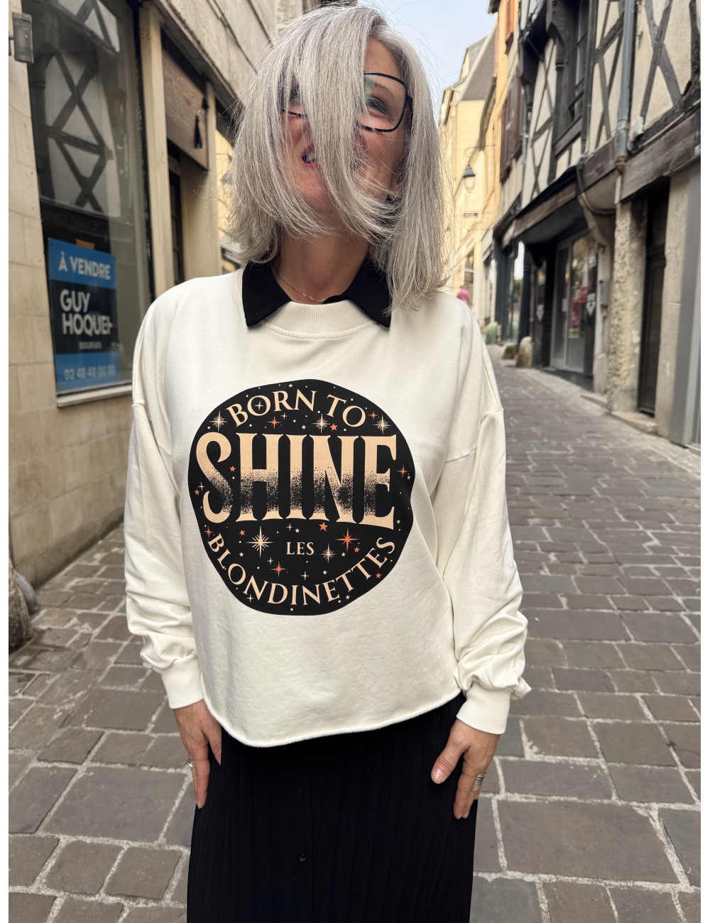 Sweat SHINE Hayden Les Blondinettes