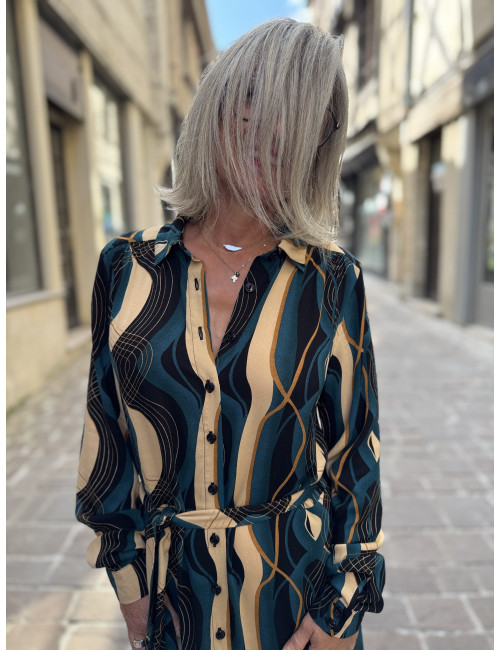 Robe OLIVE Elysée king Louie