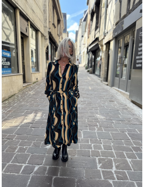 Robe OLIVE Elysée king Louie