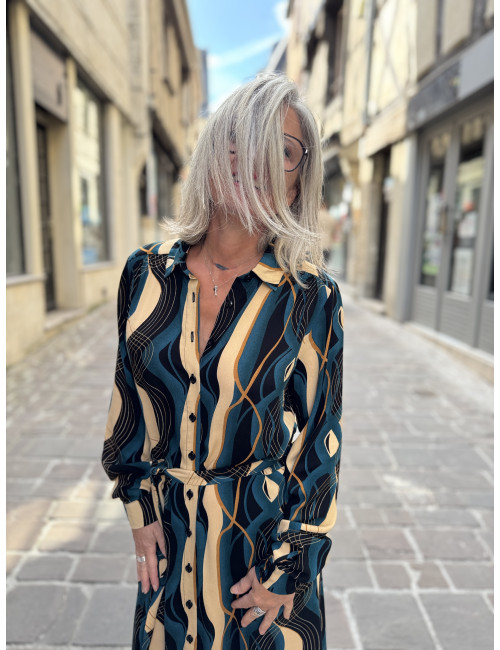 Robe OLIVE Elysée king Louie