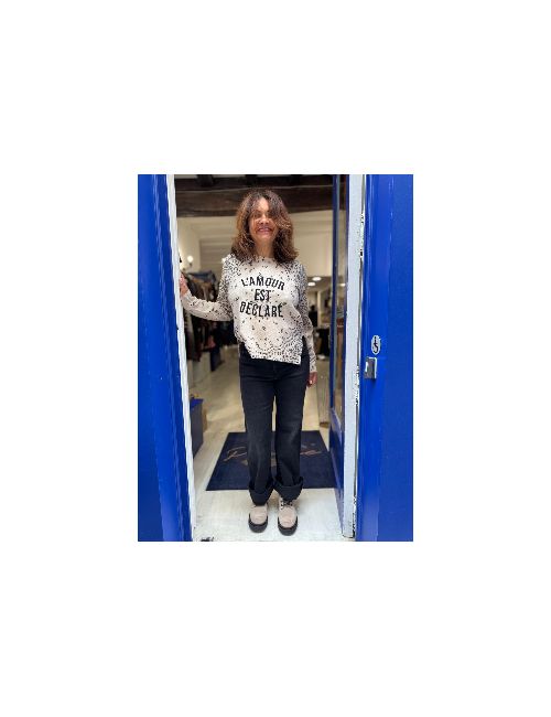 Jeans flare noir NIKKY Labdip