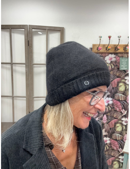 Bonnet CALINOU noir Ma Petite Capsule