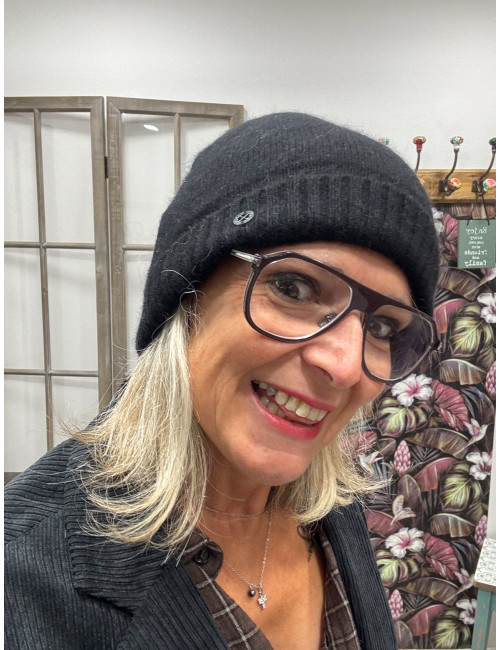 Bonnet CALINOU noir Ma Petite Capsule