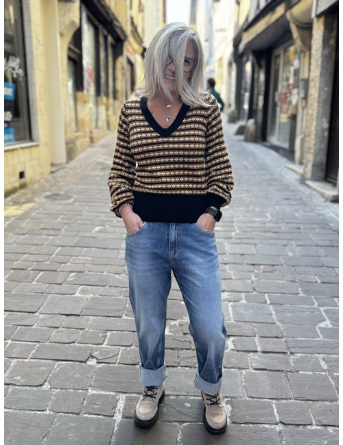 Jeans 400/60 girlfriend JAMA  Le Temps des Cerises