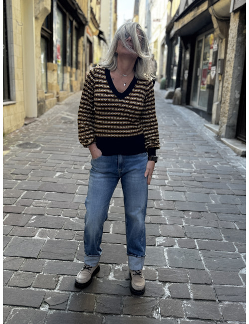 Jeans 400/60 girlfriend JAMA  Le Temps des Cerises