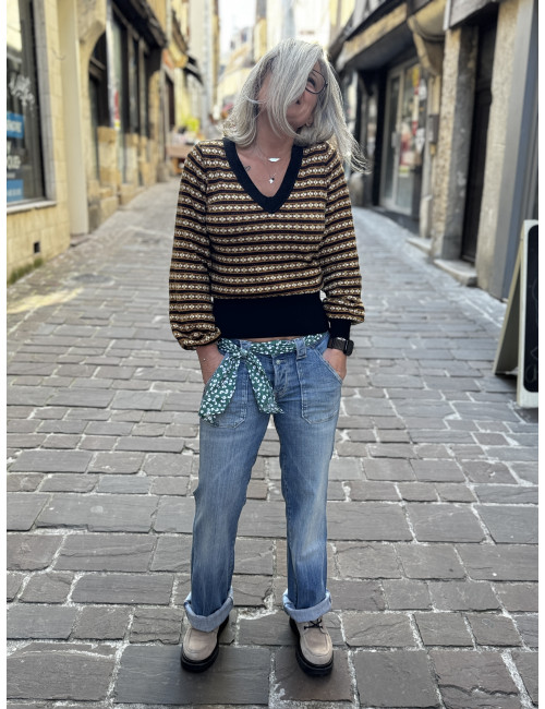 Jeans flare Le Temps Des Cerises