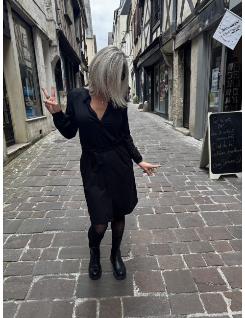 Robe noir CARINA King Louie