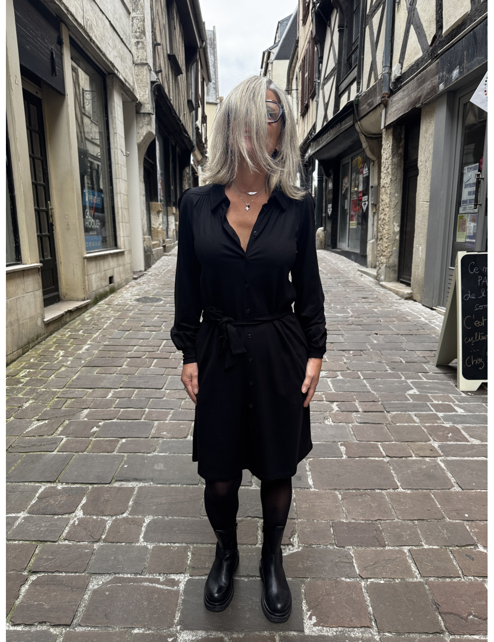 Robe noir CARINA King Louie