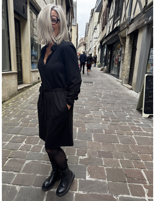 Robe noir CARINA King Louie