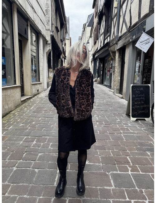 Gilet BACI mink léo Labdip