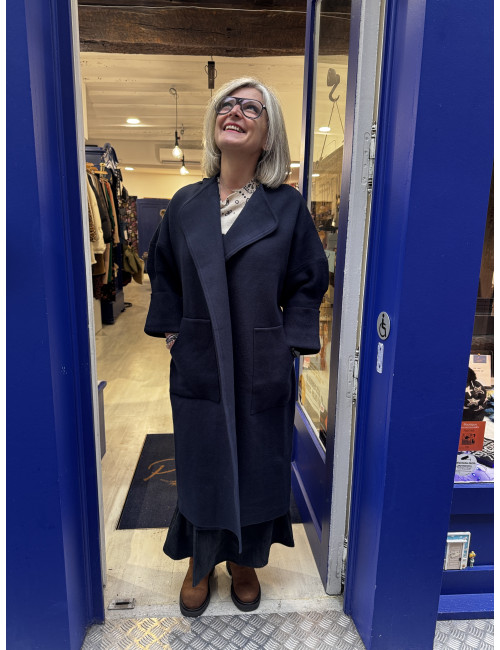 Manteau / gilet KOH navy Orféo