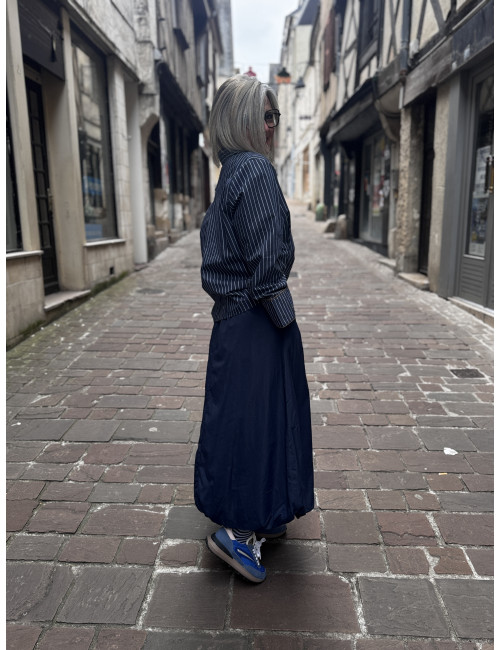 JUPE NUFRANKIE dark saphir Nümph