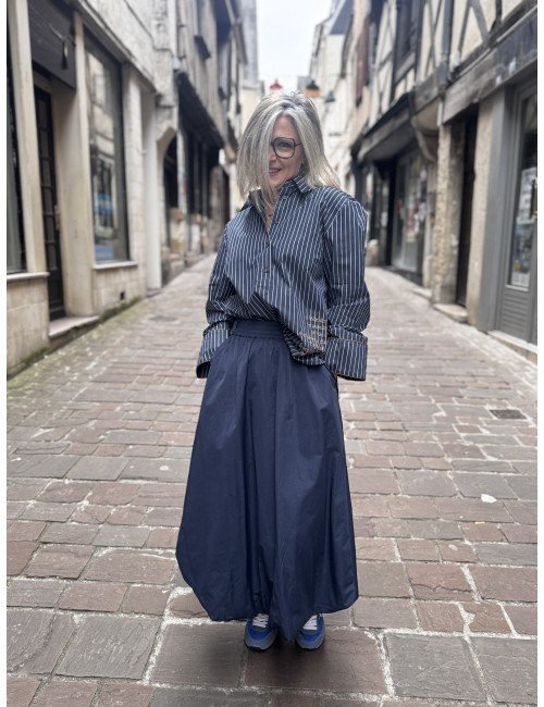 JUPE NUFRANKIE dark saphir Nümph