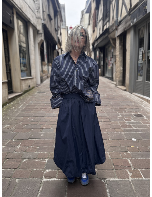 JUPE NUFRANKIE dark saphir Nümph