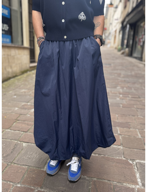 JUPE NUFRANKIE dark saphir Nümph