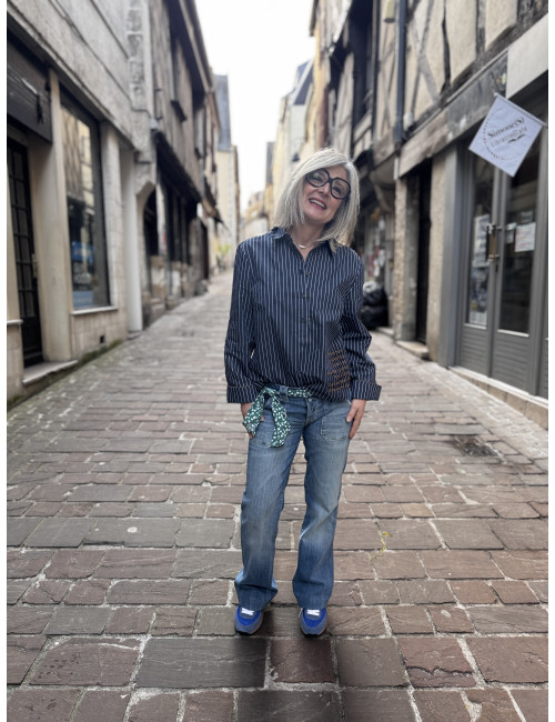 Jeans flare Le Temps Des Cerises