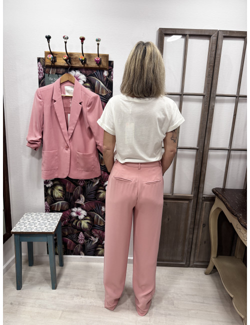 Pantalon COCAMIA blush Cream