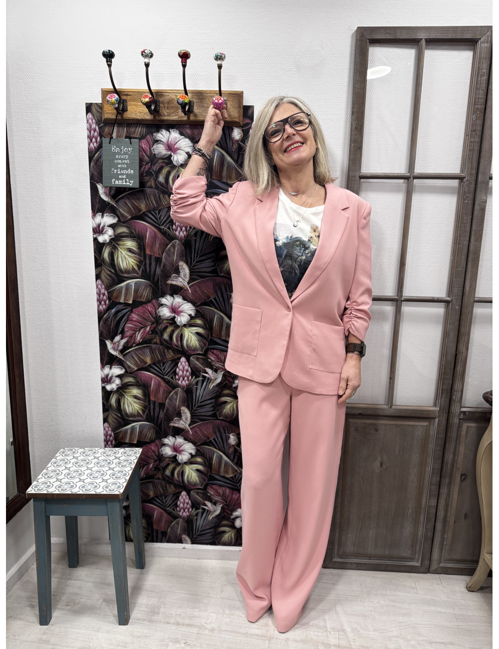 Blazer COCAMIA blush Cream